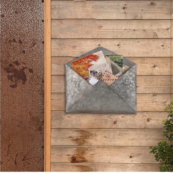 Soffee  Galvanized Envelope  Organizer - Picture 2 of 13